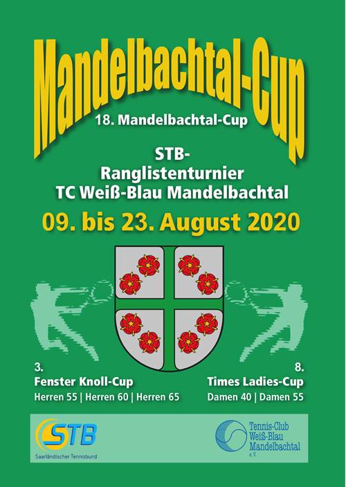 Mandelbachtal-Cup 2020 – 09. bis 23. August 2020